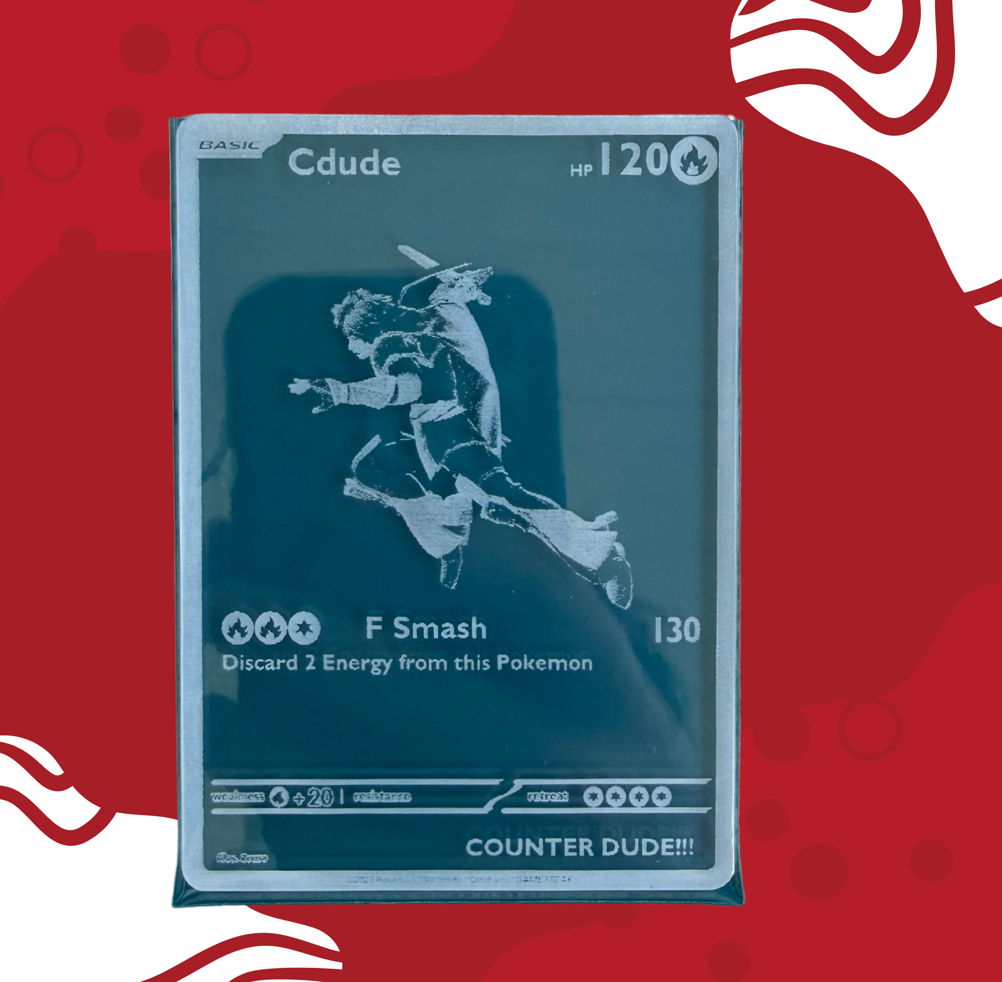 Custom Engraved Card